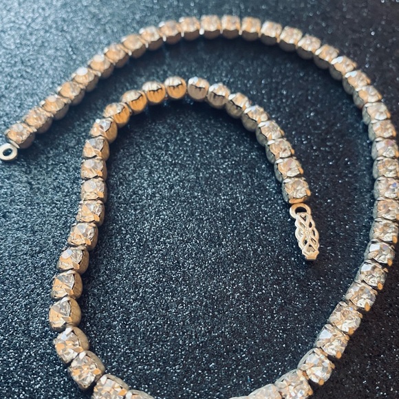 Vintage Sterling ‘Diamond’ Necklace - Picture 8 of 14